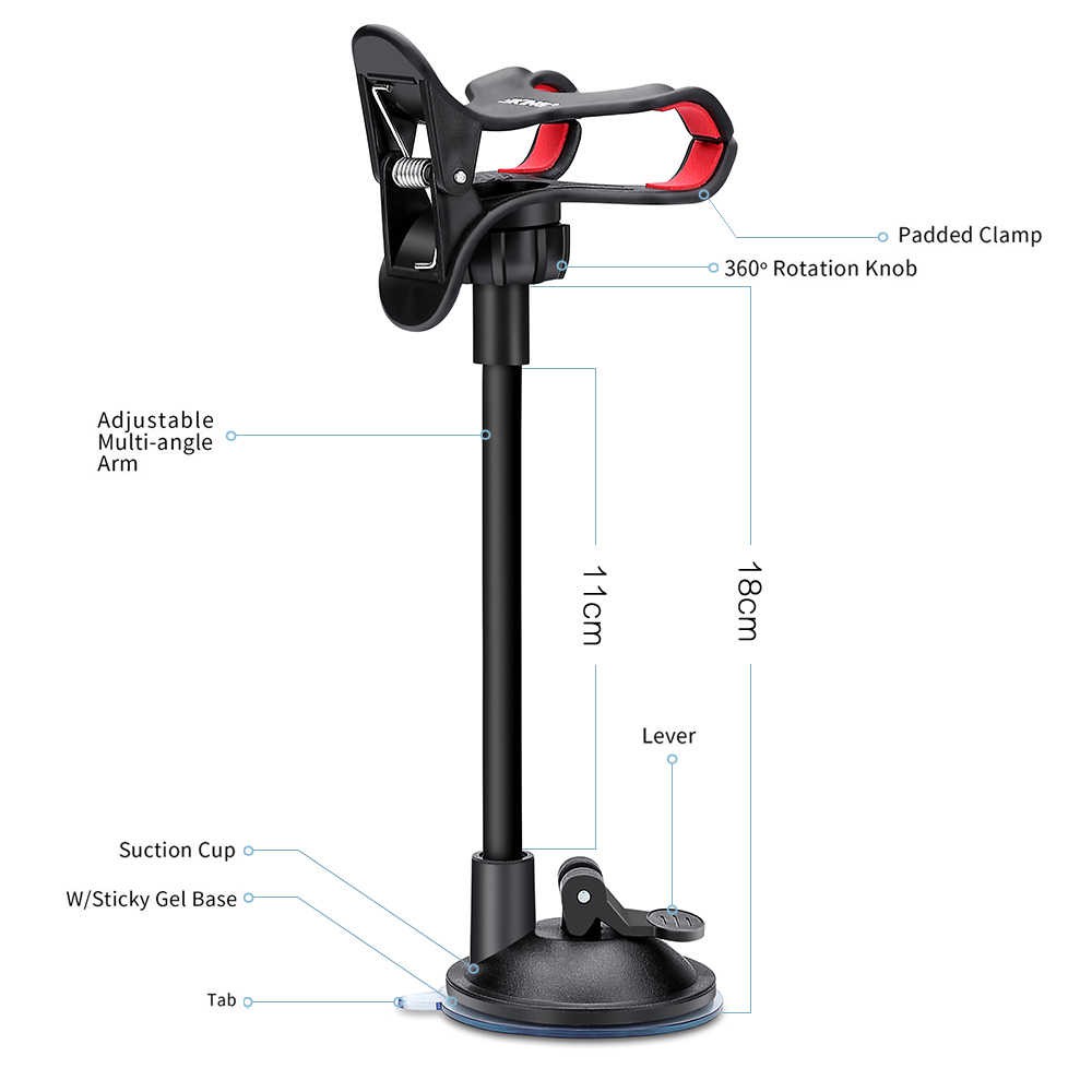 Hít kẹp điện thoại đế hít chân không | BigBuy360 - bigbuy360.vn