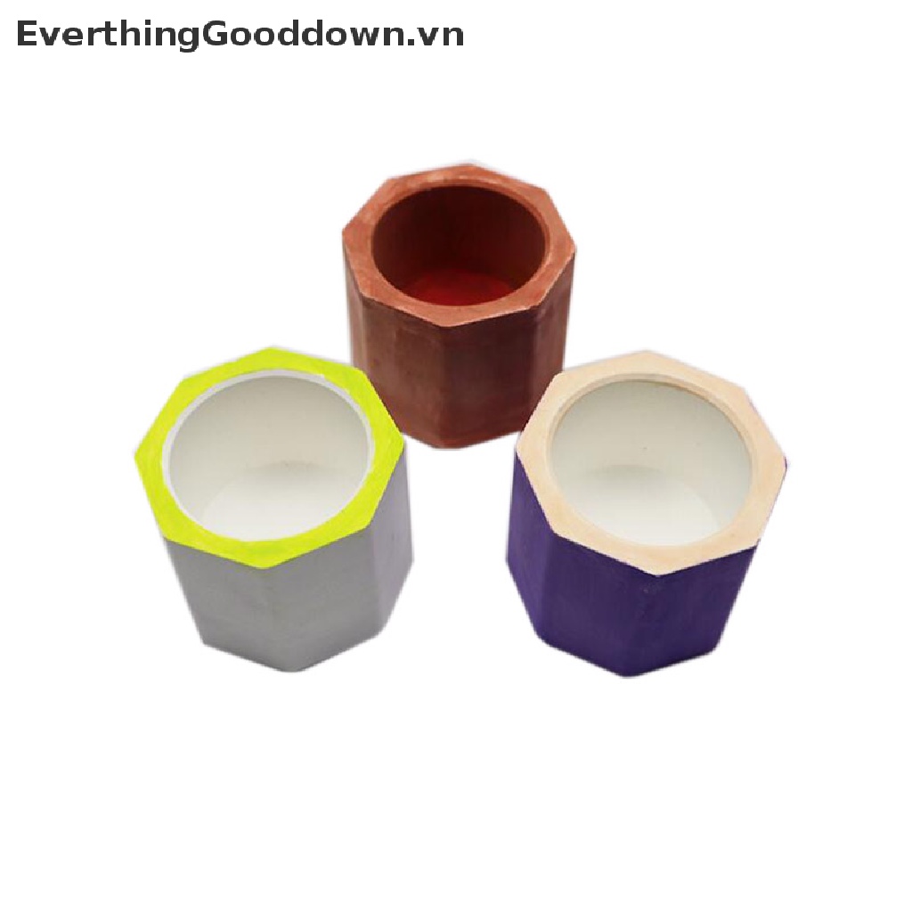 Khuôn Silicone Làm Chậu Trồng Cây 3 Ngăn Tiện Lợi