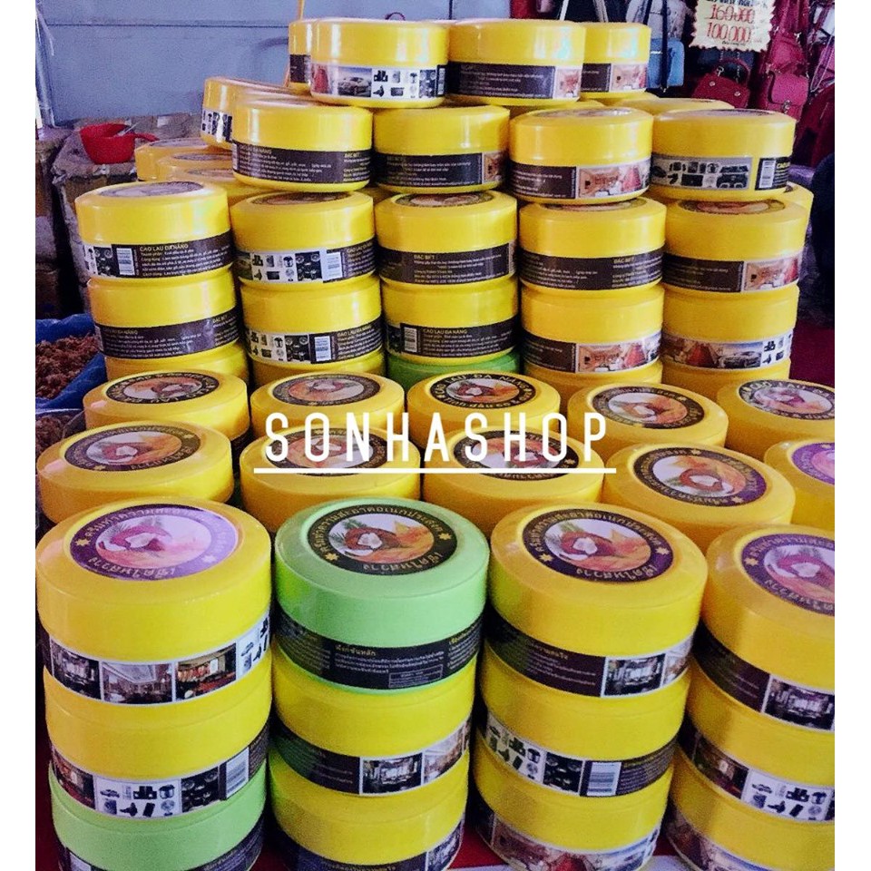 Combo 10 hộp Cao lau đa năng, sáp lau đa năng tinh dầu cọ dừa Thái Lan SH-CLDN10