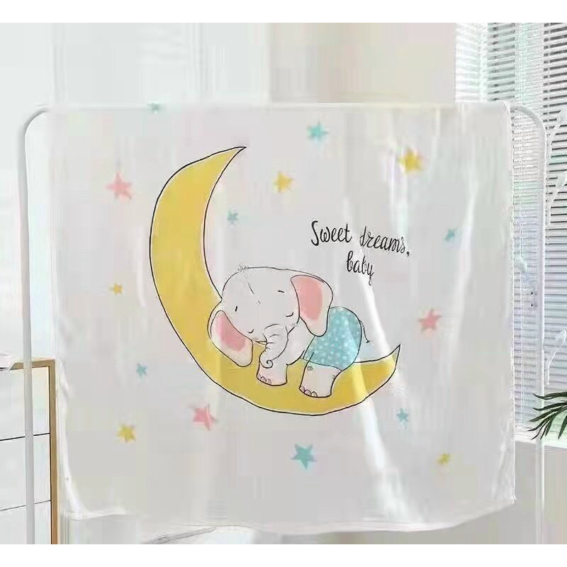 Khăn Lụa Cao Cấp 100% Sợi Tre, Khăn Siêu Mềm ,Siêu Thấm Kích Thước 110x110cm Babibu - KTXST