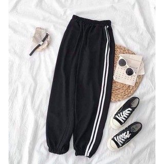 Quần Jogger Nỉ 2 Sọc