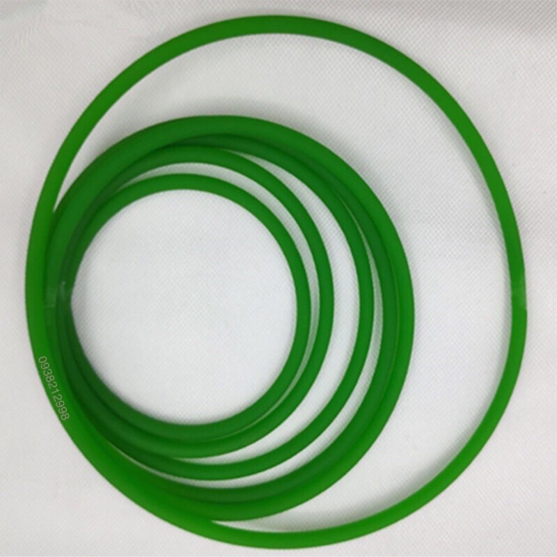 Dây curoa xanh phi 4mm 5mm 6mm 7mm 8mm 9mm 10mm dài 1 mét