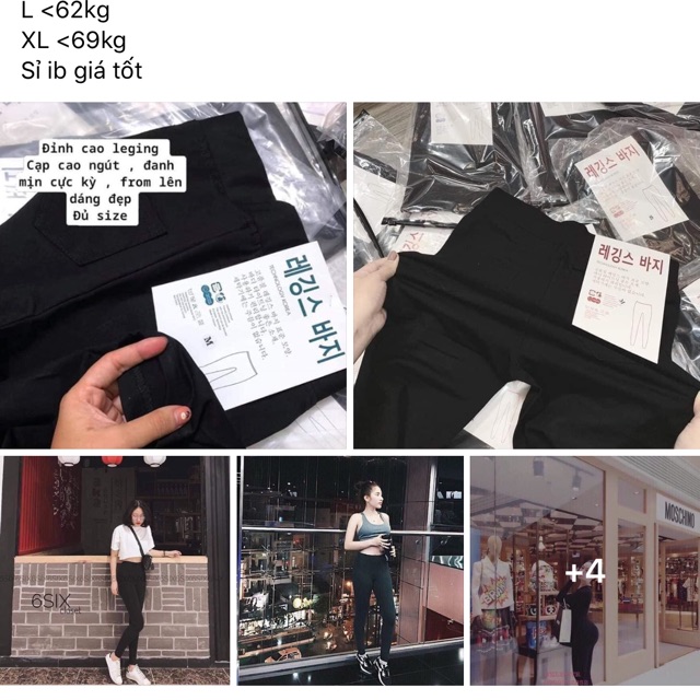 Quần legging hàn