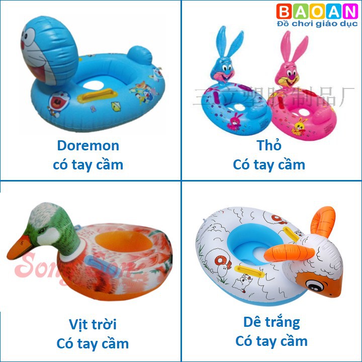 Phao bơi hình thú cho bé nhiều hình dễ thương hàng chuẩn-phukienmayxayhn1