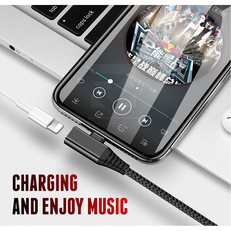 Cáp sạc nhanh JVMAX Lightning cho iphone