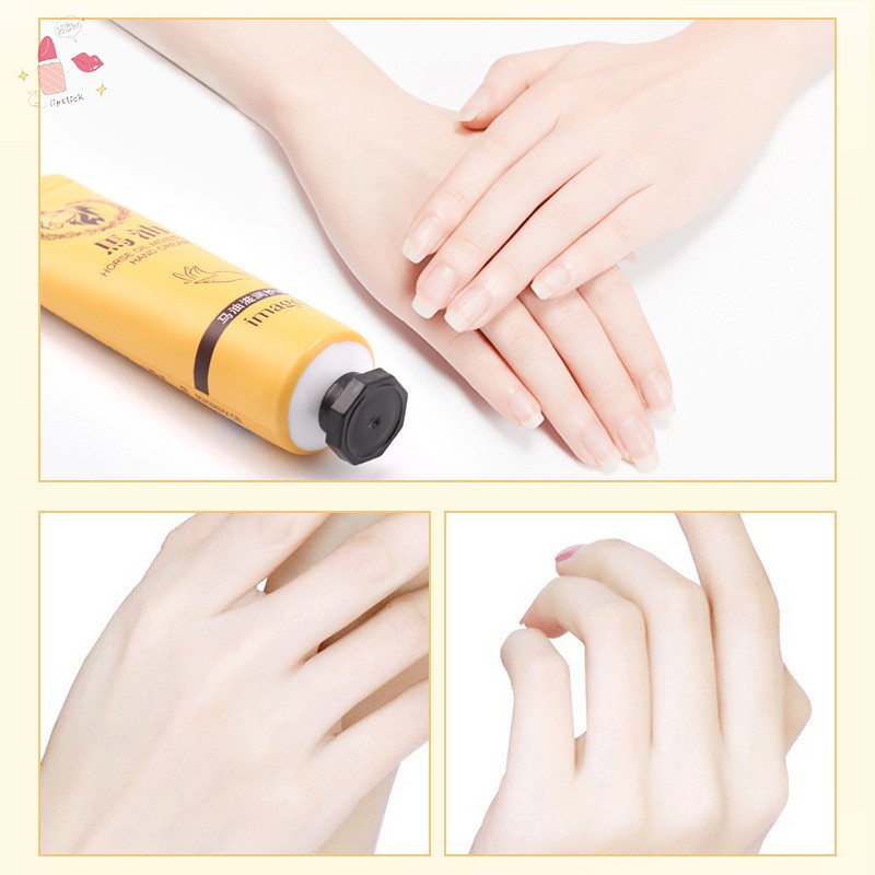 Horse Oil Hand Cream Anti-Aging Soft Tender Hand Whitening Moisturizing Nourish Care Lotion 