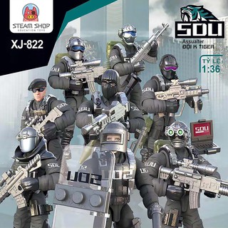Bộ Đồ Chơi Lego Lắp Ráp Lính Đặc Nhiệm S.W.A.T XJ-822