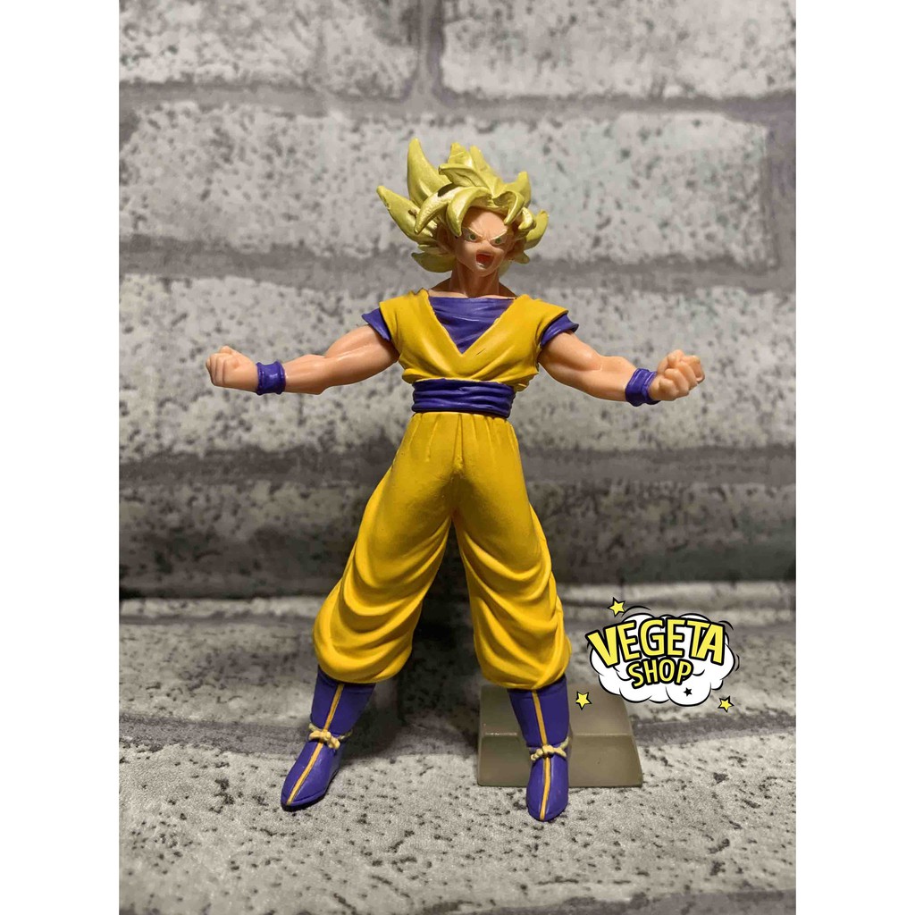 Mô hình Dragon ball - Songoku Goku SSJ - Gashapon HG Android Special edition - Chính hãng Bandai - Cao 8cm