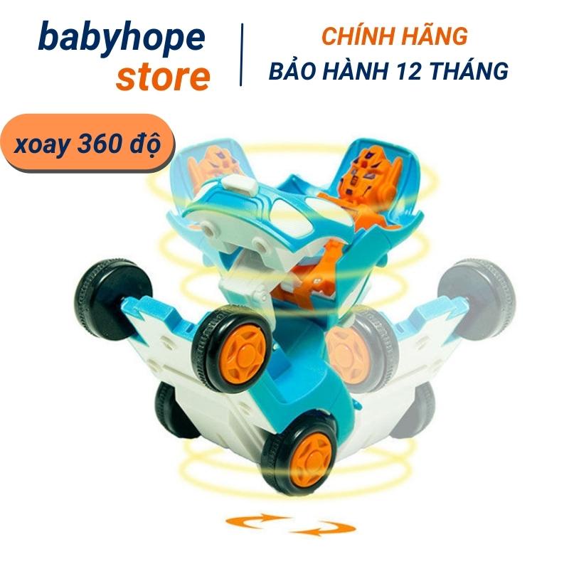 Oto đồ chơi biến hình cảnh sát người máy robot Robocar Poli, Đồ chơi cho bé BABYHOPE