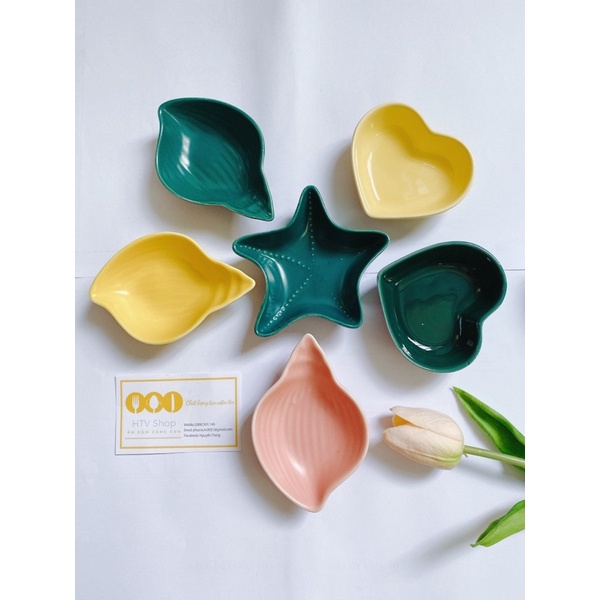 Bát sứ ăn dặm/ Bát nước chấm/ Bát decor gốm sứ nhiều hình dạng, màu sắc hoạ tiết cỡ nhỏ