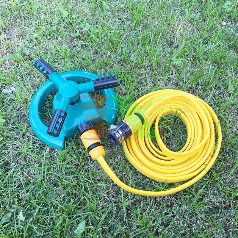 Đầu tưới 3 cánh xoay 360° Chân đế hình mặt trăng Lắp nối nhanh 16