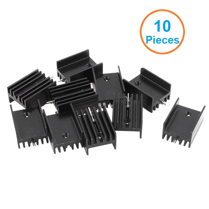 Tản nhiệt To-220 màu đen 15x10x20mm.