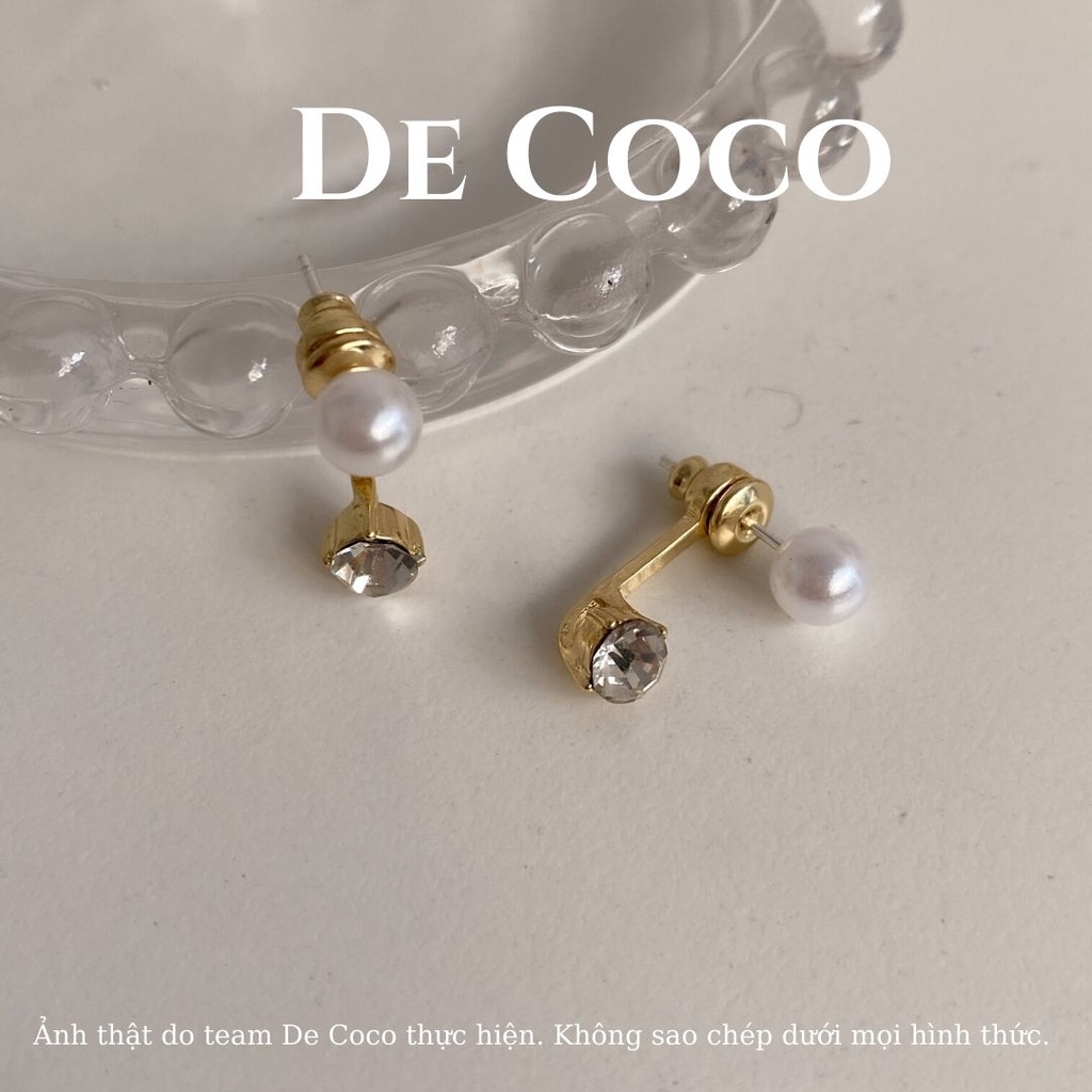 Khuyên tai bông tai nữ Wendy Decoco De Coco