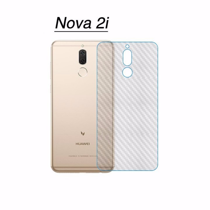 Dán carbon mặt lưng Huawei Nova 2i