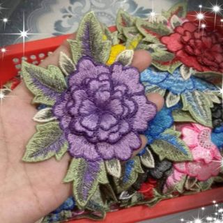 Hoa vải thêu 3D