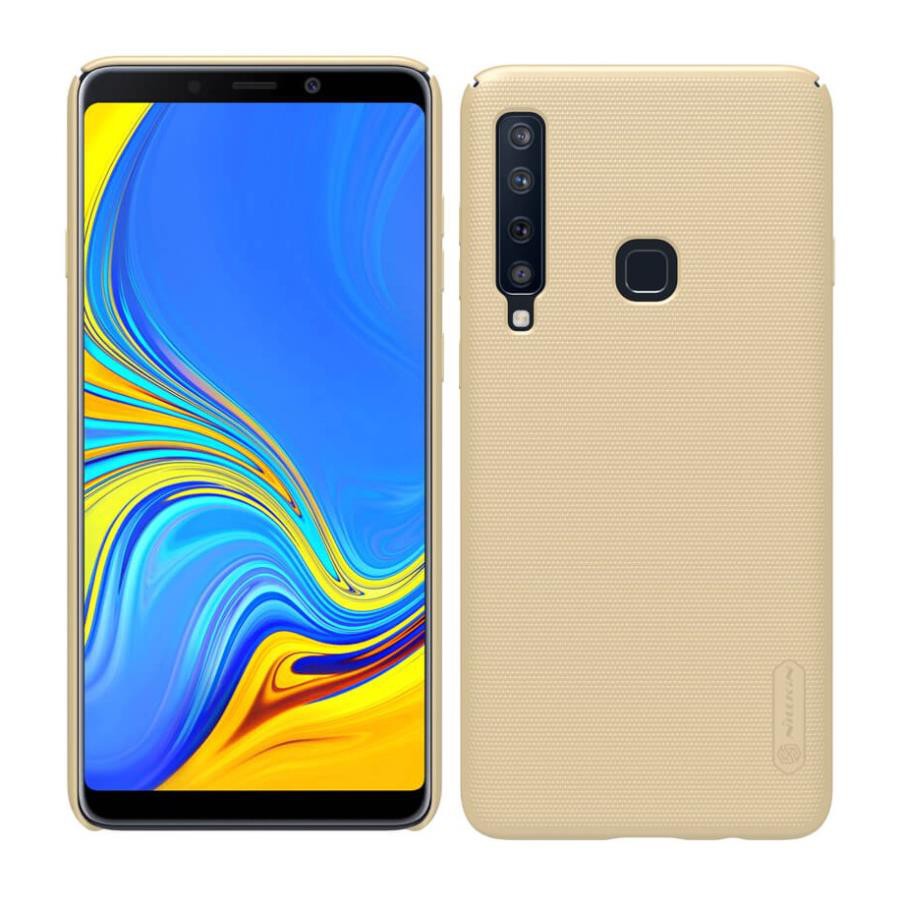 Ốp Lưng Sần Chống Sốc Cho Samsung Galaxy A9 2018 hiệu Nillkin (kèm giá đỡ hoặc miếng dán từ tính) - Hàng Chính Hãng