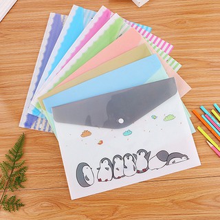 Túi  đựng giấy kiểm tra, cặp đựng tài liệu có cúc (01 cái) M255