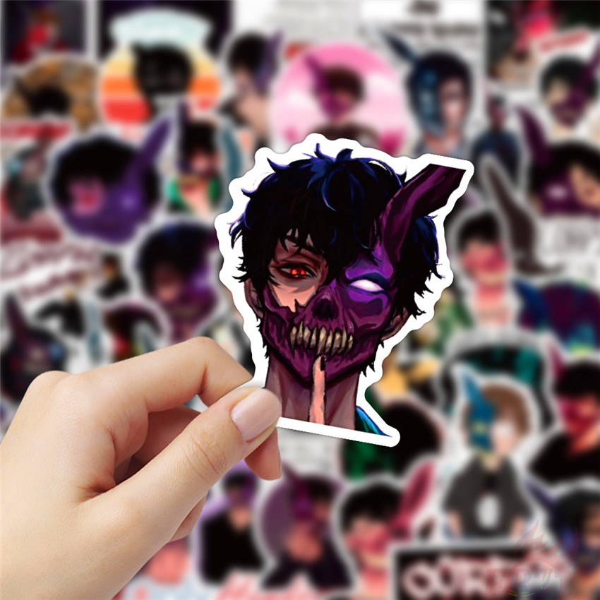 ❉ Corpse Husband - Series 01 Anime Stickers ❉ 50Pcs/Set Cartoon DIY Fashion Luggage Laptop Skateboard Decals Doodle Stickers