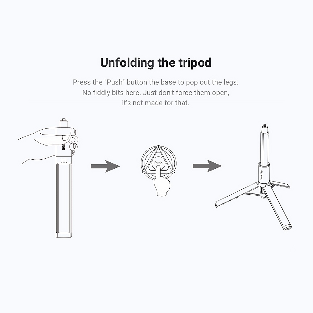 GẬY TÀNG HÌNH TÍCH HỢP TRIPOD 2 IN 1 INSTA360
