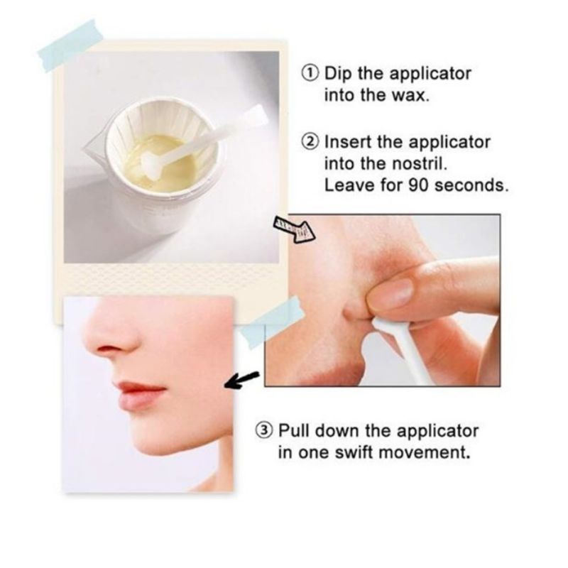 Túi 100g Hạt Sáp Cứng Tẩy Lông Tinh Chất Thảo Dược Tự Nhiên