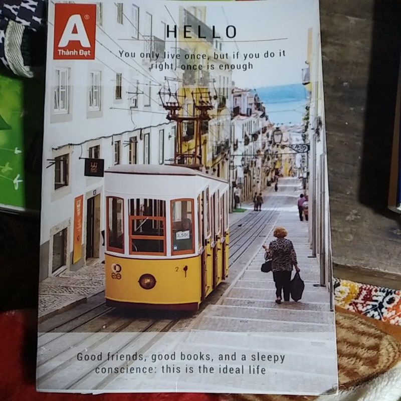 Vở 200 trang đẳng cấp châu Âu