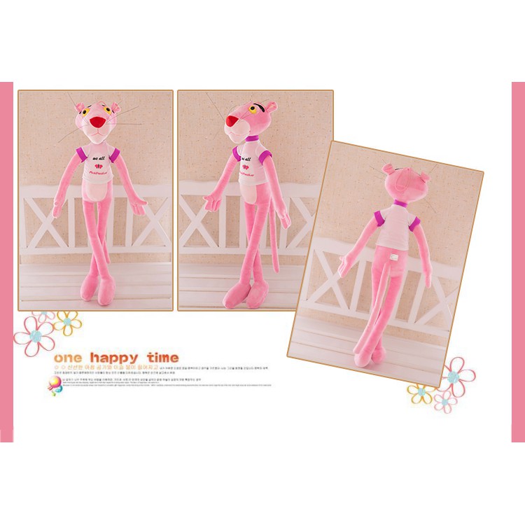 Gấu Bông Báo Hồng Pink Panther Siêu Ngộ Nghĩnh - Super Buyers