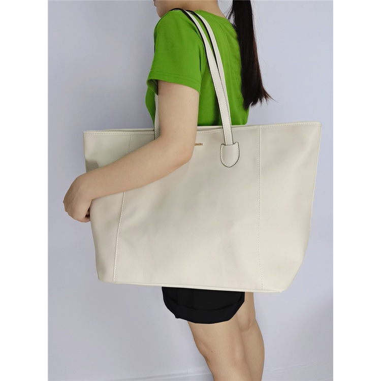 Túi xách nữ đeo vai bản to chất da mềm kiểu dáng đơn giản(D465)