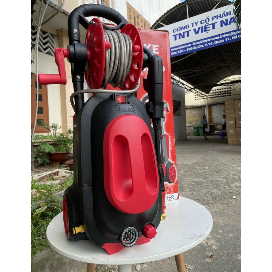 Máy xịt rửa xe cao cấp SASUKE SSK280  2800w , dây súng 10m , phụ kiện đầy đủ - Hàng cao cấp