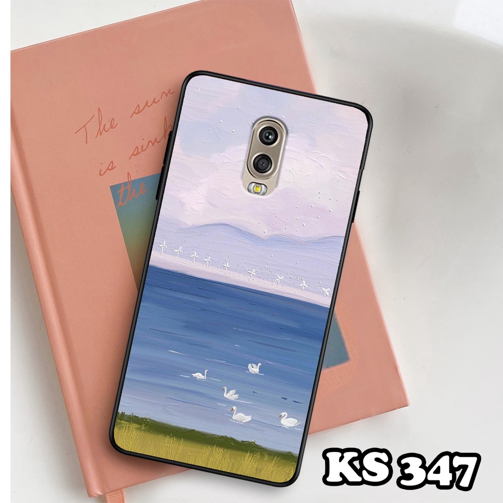 Ốp lưng Samsung J7 Pro - J7 Prime - J7 Plus - J7 2015 - J7 2016 - Ốp Samsung in hình Cánh đồng hoa - Chất liệu TPU