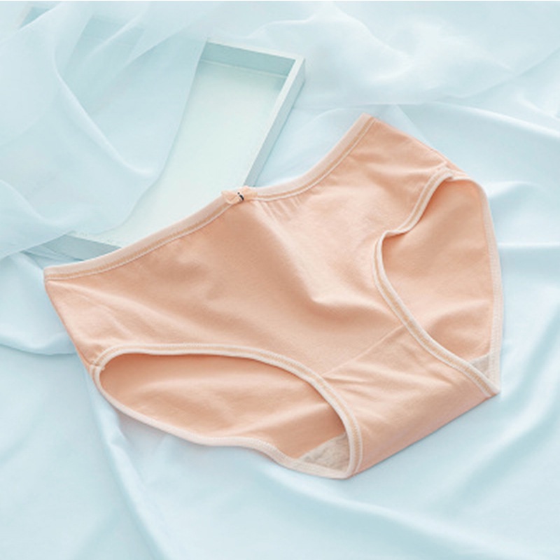 Quần lót nữ cotton tăm cao cấp thoáng khí co giãn kháng khuẩn 222 - HaSong
