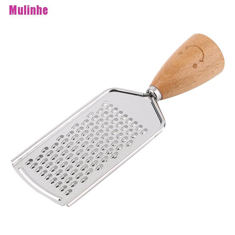 [Mulinhe] Lemon Cheese Vegetable Grater Kitchen Handheld Stainless Steel Potato Cutter