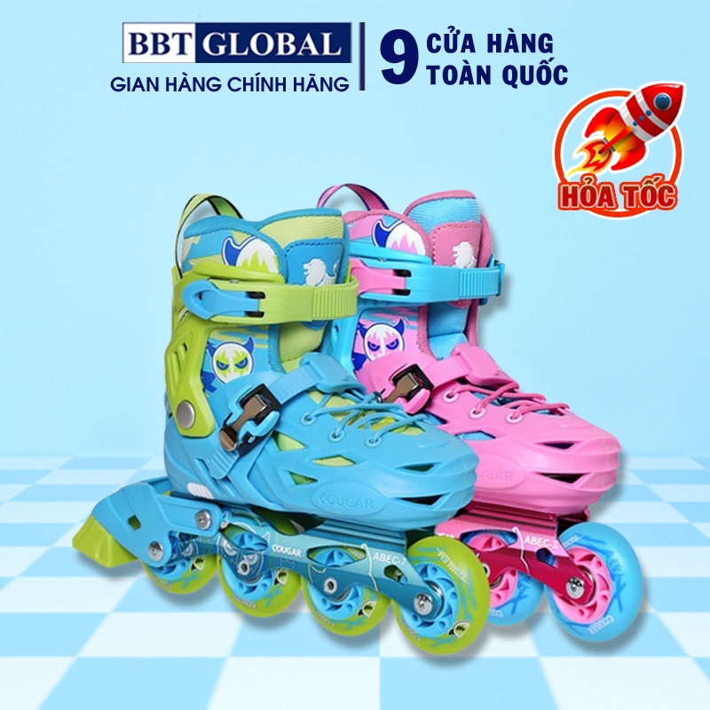 Giày trượt patin Cougar bánh cao su MZS303