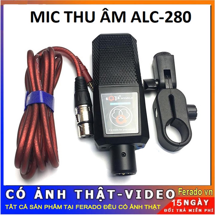 Mic livestream thu âm hát karaoke ALC-280