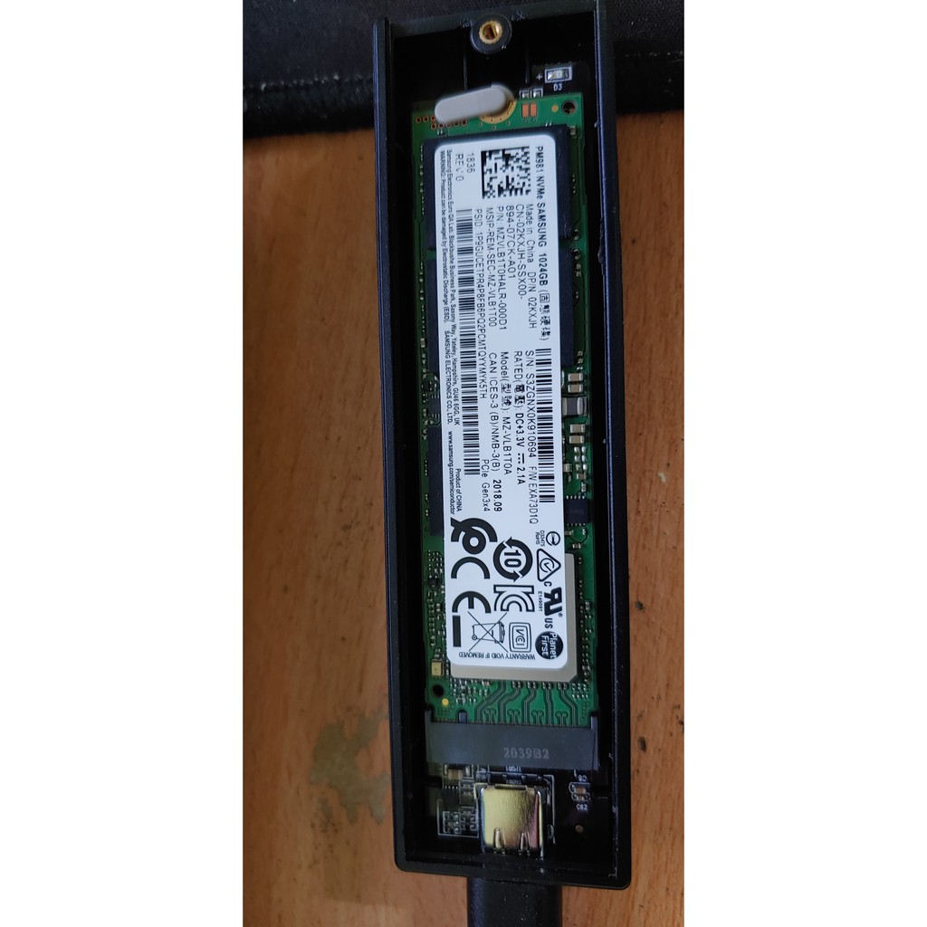 SSD SAMSUNG NVME PM981 M.2 – 1TB PCLE