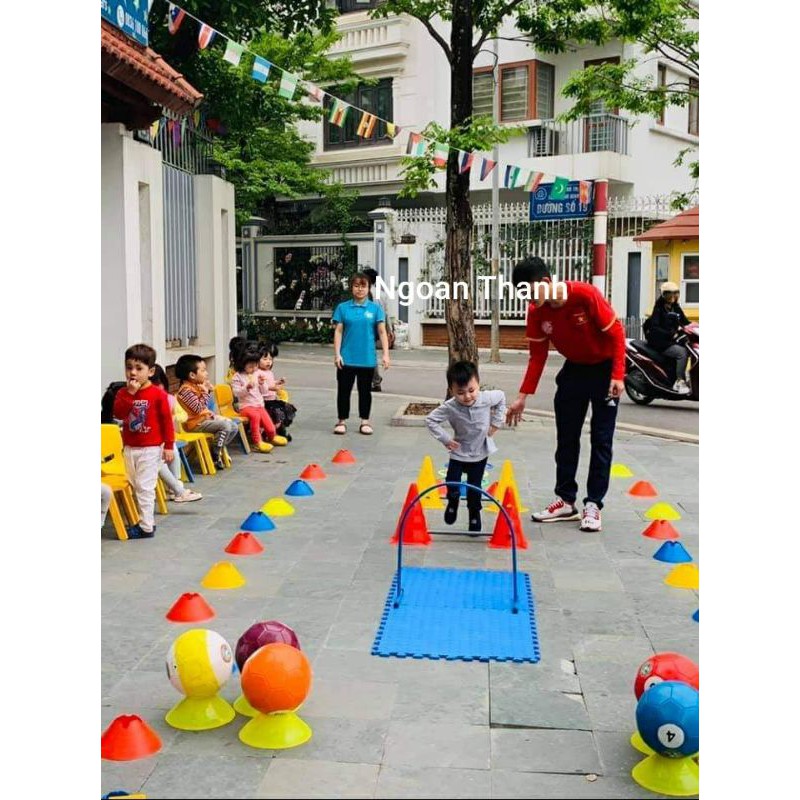 Chóp nấm cho trẻ vận động