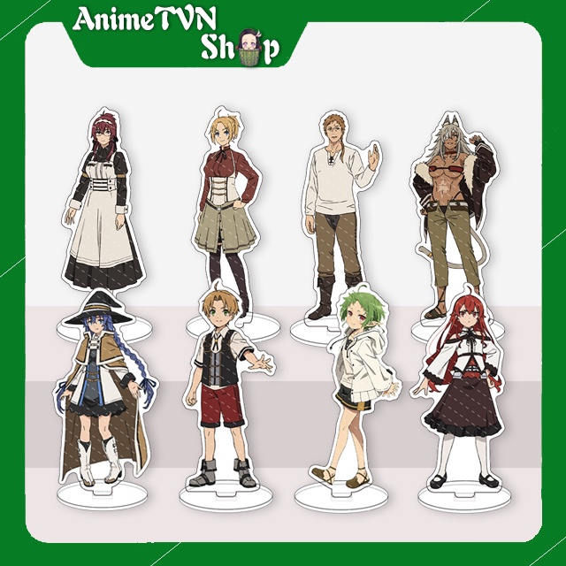 Tượng Mica Standee anime/manga Mushoku Tensei: Isekai Ittara Honki Dasu ( Thất nghiệp chuyển sinh ) Nhựa Cứng Acrylic