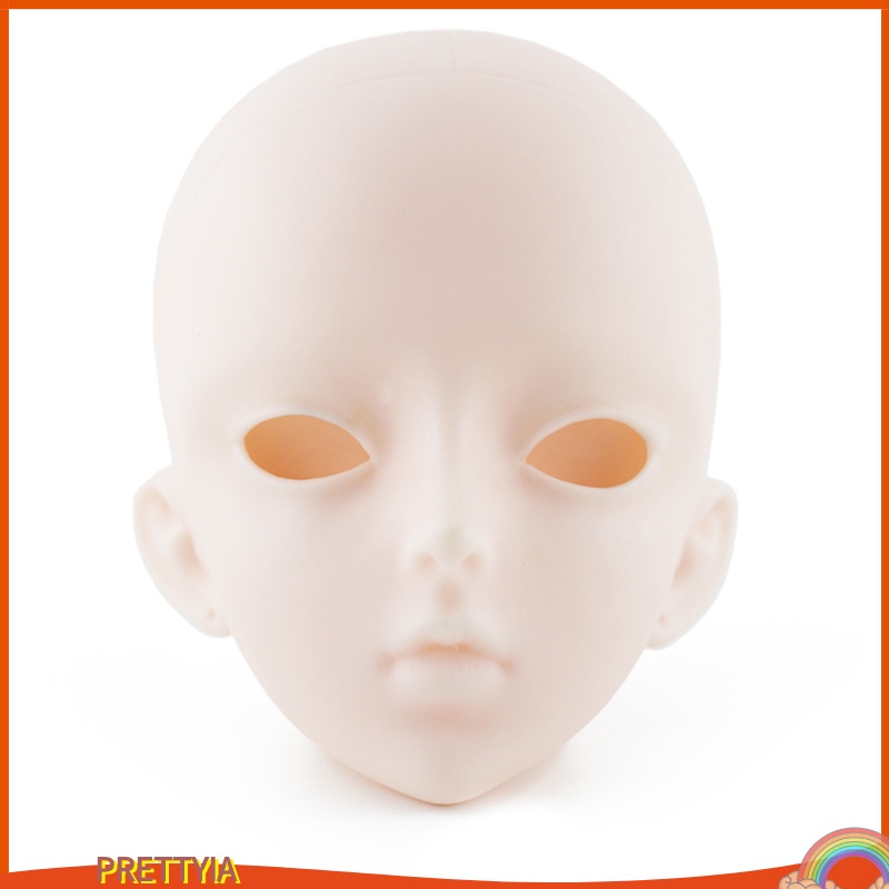 Đầu Búp Bê Bjd Bằng Nhựa 60cm 1 / 3 Diy