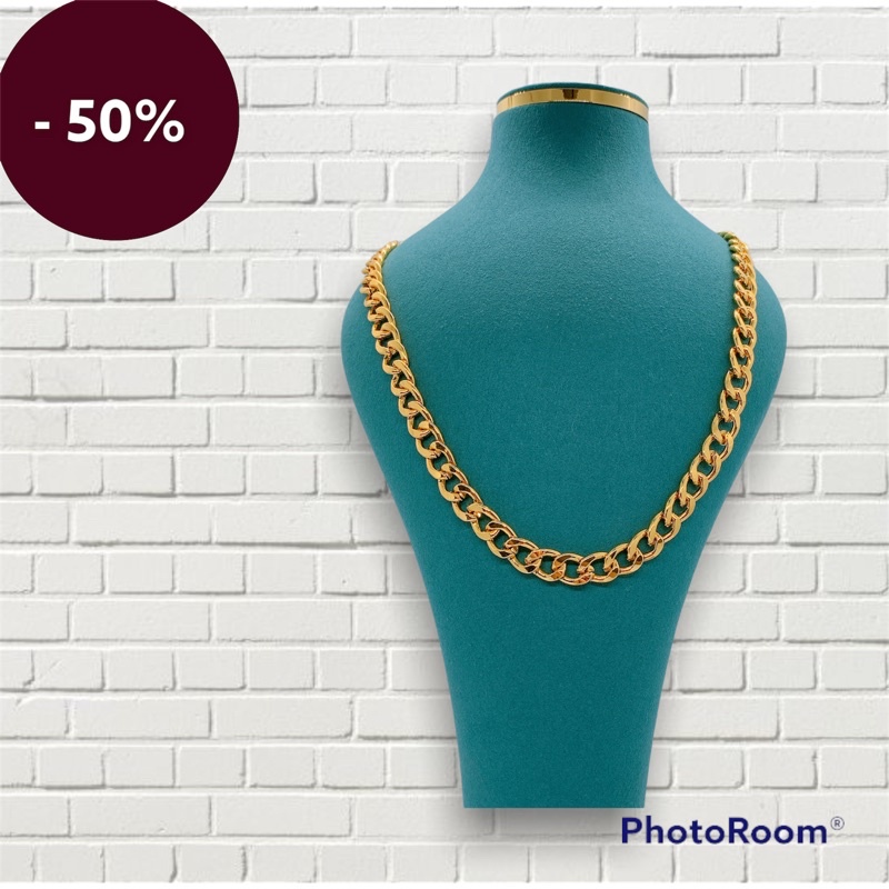 Dây chuyền nam mạ vàng 18k bản mắt xích cực chất,cực mạnh mẽ