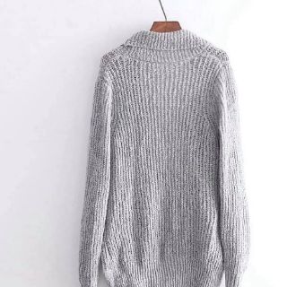 Cardigan len dáng dài