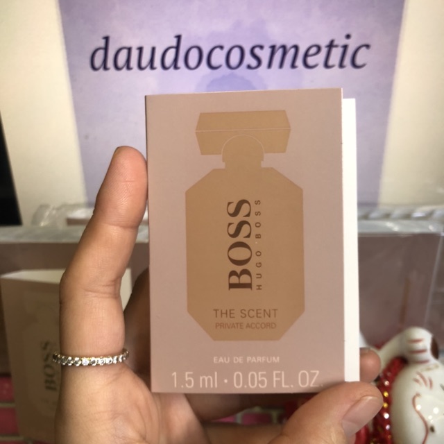 [ vial ] Nước hoa Hugo boss The Scent For Her EDP - The Scent Private Accord 1.5ml | Thế Giới Skin Care