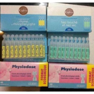 (Shop Tram Anh) Nước muối sinh lí Hồng/Xanh/vàng Physiodose VBST