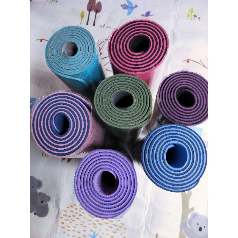 Thảm tập Yoga TPE 2 lớp cao cấp