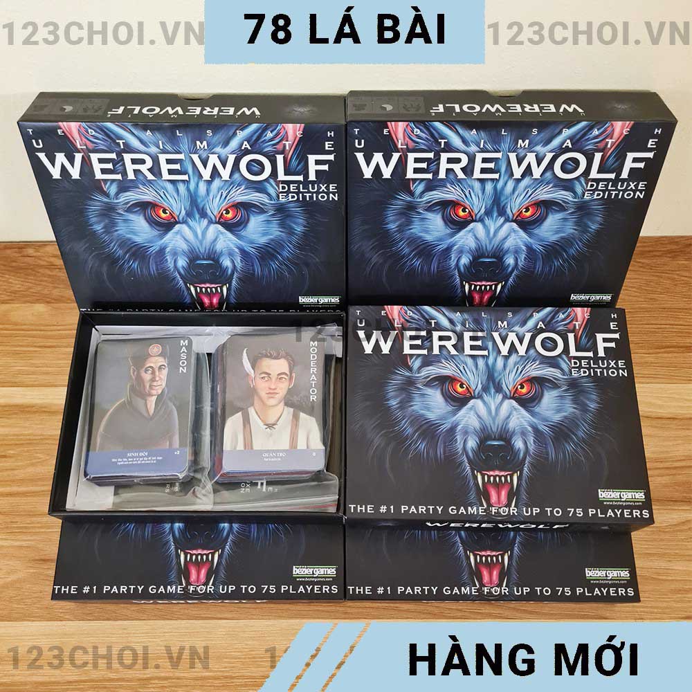 [COMBO 5 IN 1] Trò chơi Cờ tỷ phú Monopoly + Bài ma sói Ultimate + Bài Mèo nổ + Bài Bang + Bài Coup