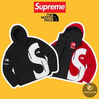 ⚡️[CHỈ 1 NGÀY] - Áo khoác Supreme TNF S Logo Hooded Fleece Jacket, áo hoodie jacket supreme lông
