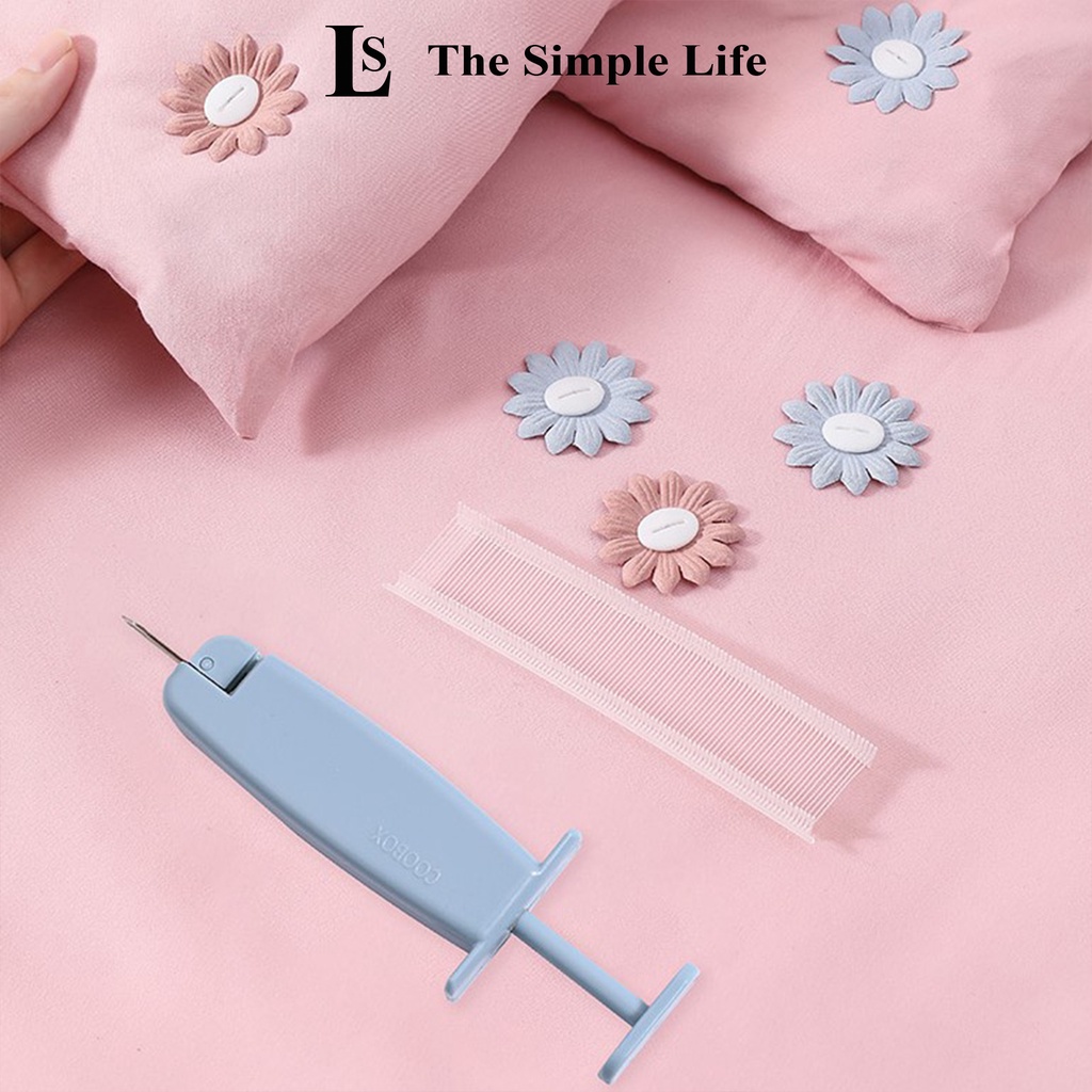 Dụng cụ cố định ga giường, kim silicone cố định ga giường chống trượt, xê dịch, không cần đục lỗ cao cấp [CHÍNH HÃNG]