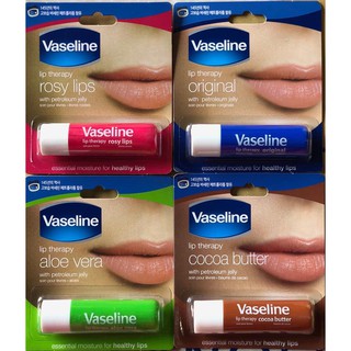 SON DƯỠNG MÔI VASELINE LIP THERAPY - Chuẩn USA.