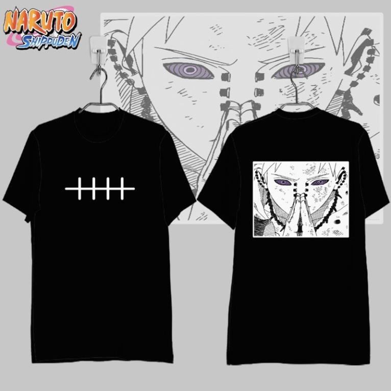 (SALE SỐC) Áo thun in hình Akatsuki Pain Anime - Naruto thời trang nam cổ tròn giá rẻ