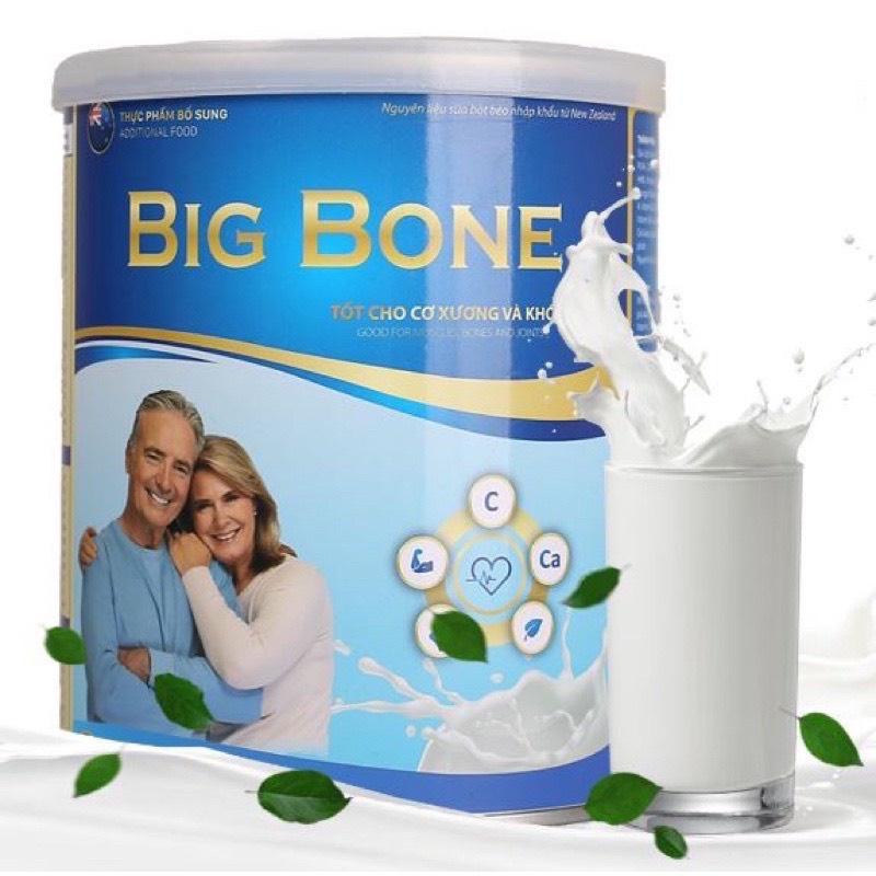 Sữa xương khớp - Sữa Big Bone ❤️ Liệu pháp dinh dưỡng chuyên biệt cho bệnh nhân xương khớp