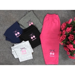 Combo quần legging bé gái