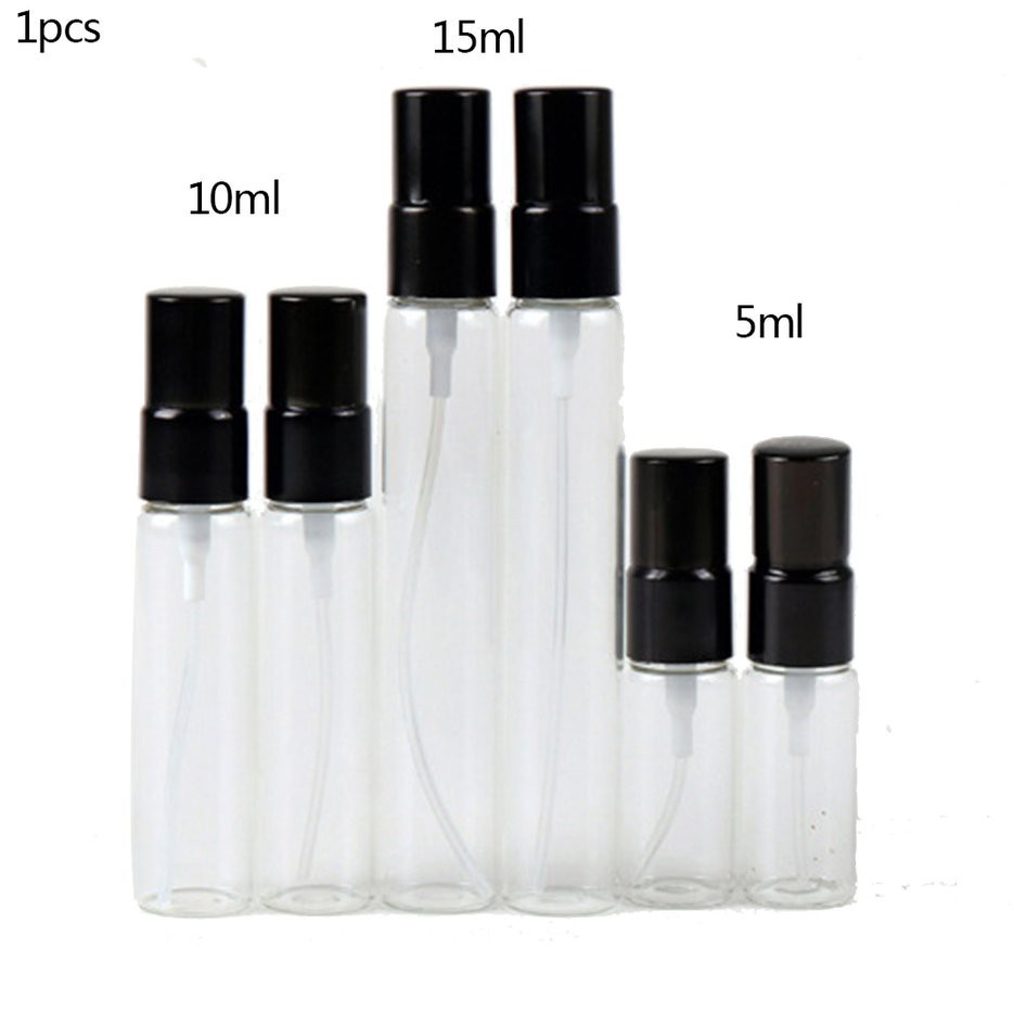 ✱BEST✱ Anodized Aluminum Spray Head Ordinary Glass Material Perfume Sub-bottle